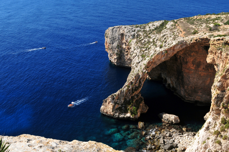 Discovering Malta's Blue Grotto and Crystal-Clear Caves