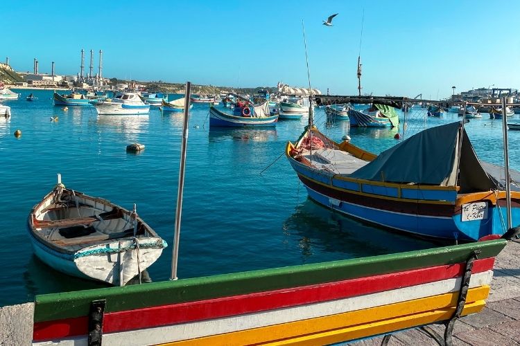 Visit the fishing village of Marsaxlokk, a must-see in Malta