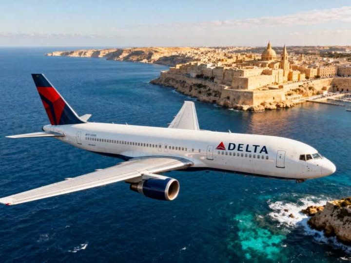 Direct flights from NYC to Malta